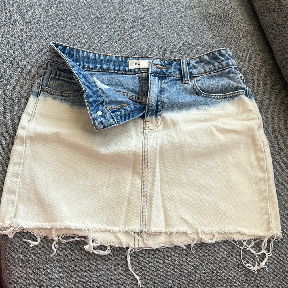 DENIM OMBRÉ PACSUN SKIRT